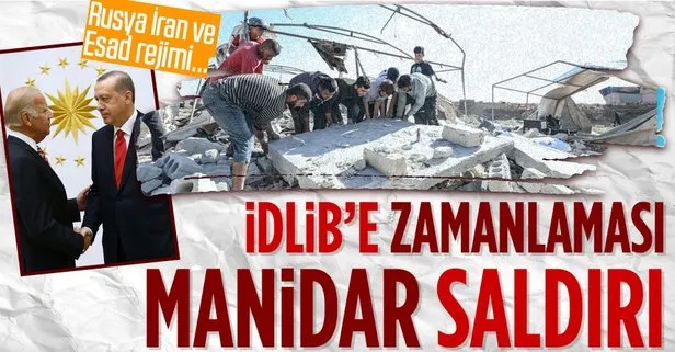 İdlib'e havadan ve karadan saldırı!