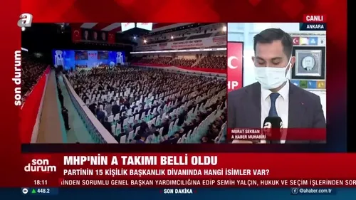 MHP’nin A Takımı belli oldu!  İşte o isimler…