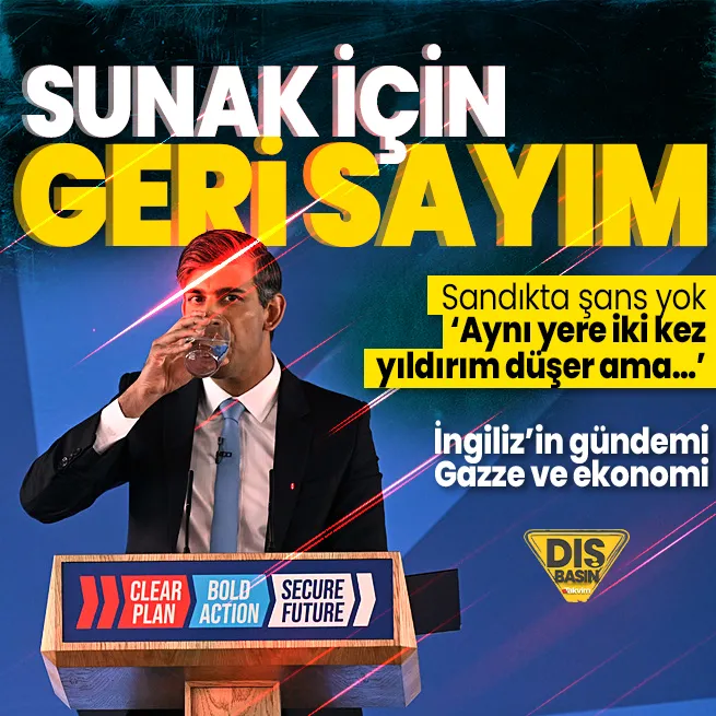 İngiltere’de seçime geri sayım! Uzmanlar Rishi Sunak’a şans tanımadı: Aynı yere iki kez yıldırım düşer ama o iki kez başbakan olamaz