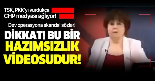 Halk TV sunucusu Ayşenur Arslan’dan Pençe-Kartal operasyonuyla ilgili skandal sözler!