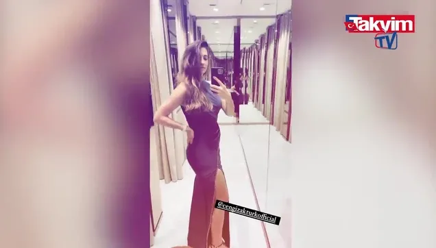 Ceren Benderlioğlu peş peşe aldı! Mankenlere taş çıkardı...