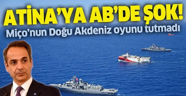Yunanistan’a ’Doğu Akdeniz’ şoku: Türkiye’ye yaptırım kararına karşı çıktılar