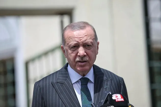 Son dakika: Başkan Erdoğan Cuma namazının ardından Vahdettin Köşkü’ne geçti
