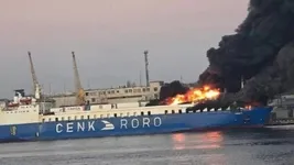 Tır taşımacılığı yapan Türk gemisi Odesa'da vuruldu! Dışişleri'nden açıklama: Yaralı vatandaşımız var mı?