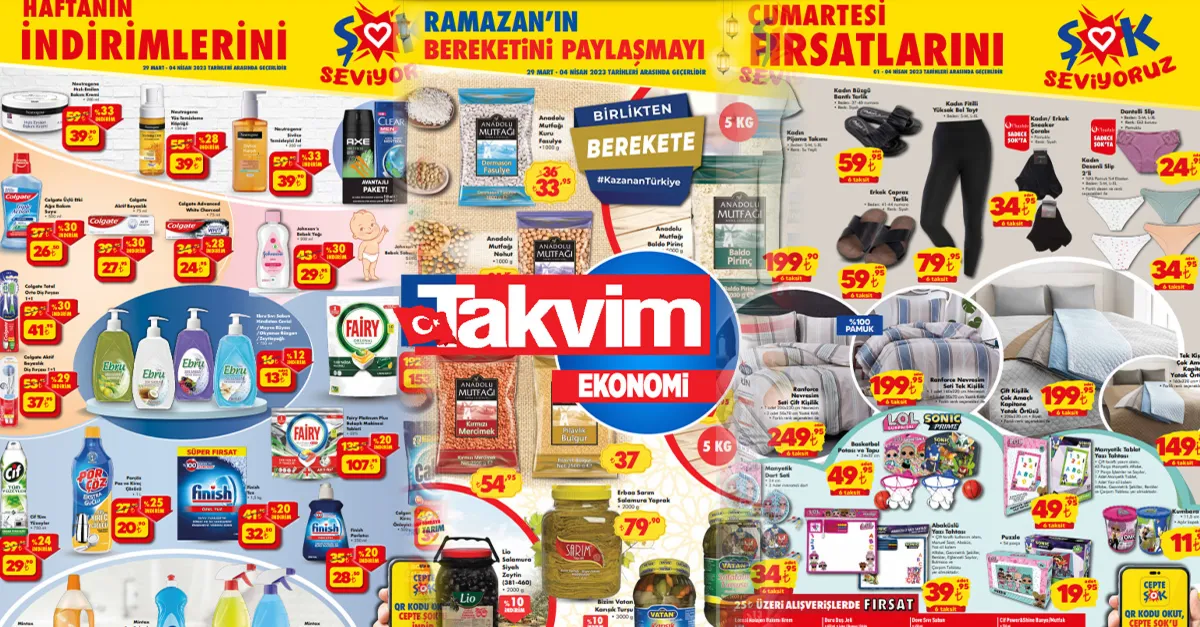 1 - 4 Nisan tarihlerinde bakliyat 29,95 TL’ye satılacak! ŞOK yepyeni Nisan aktüel ürünler kataloğu! Mercimek, nohut, fasulye, pirinç, bulgur...