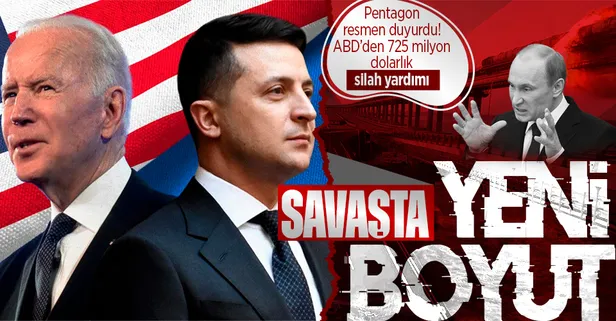 Pentagon, Ukrayna'ya içerisinde HARM füzelerinin de olduğu 725 milyon dolarlık ek silah ve mühimmat yardımı yapacak