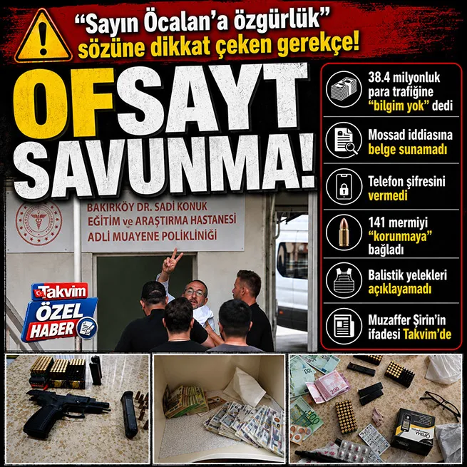 UltrAslan lideri Muzaffer Şirin’in evinden servet ve cephanelik çıktı: Sayın Öcalan’a özgürlük sözüne dikkat çeken savunma!