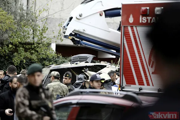 İstanbul Sancaktepe'de düşen askeri helikopterden ilk görüntüler - 6