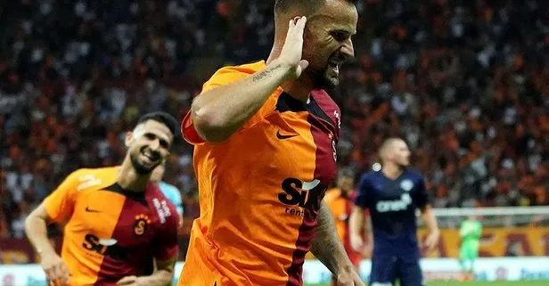 Galatasaray’ın yeni transferi Haris Seferovic golle başladı!