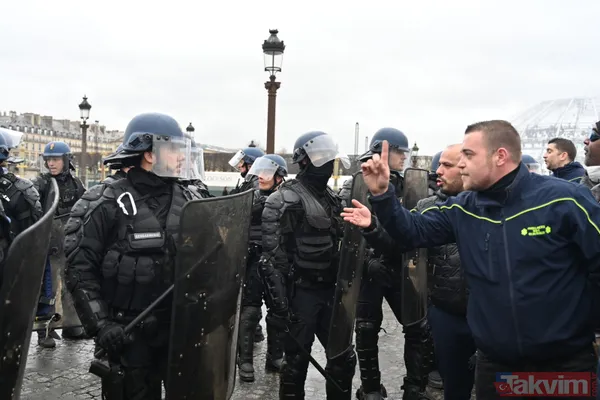 Paris'teki son gösterilerin faturası ağır oldu - 7