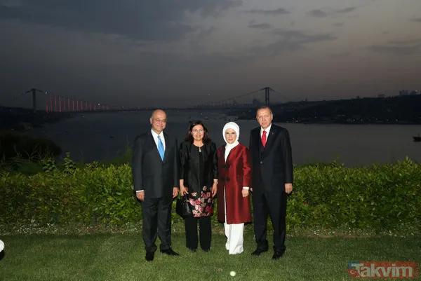 Başkan Erdoğan ile Berham Salih'ten kritik görüşme - 4