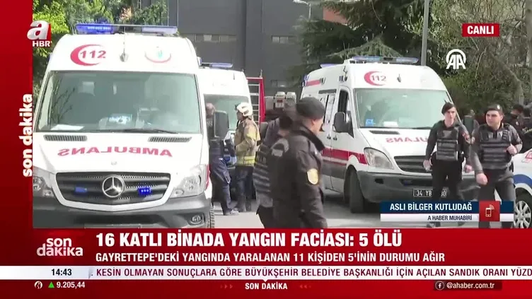 GAYRETTEPE'DE YANGIN: 29 ÖLÜ