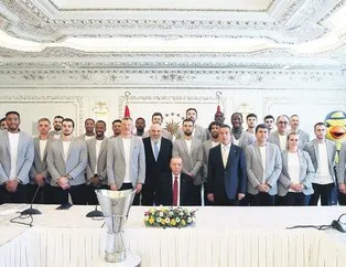 Başkan Erdoğan F.Bahçe’yi kabul etti