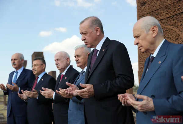 Başkan Erdoğan, Malazgirt Zaferi'nin 950'nci yılında Ahlat'ta! Tarihi kareler - 5
