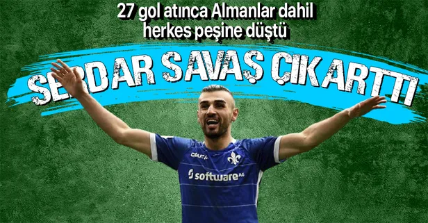 Darmstadt’ta 27 gol atan Türk yıldız Serdar Dursun savaş çıkardı: Fenerbahçe ve Beşiktaş istiyor