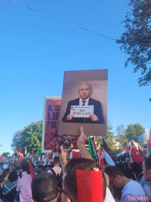 Takvim.com.tr, Ayasofya'da! Binlerce kişi Filistin için meydanlara akın etti | İşte o anlar... - 50