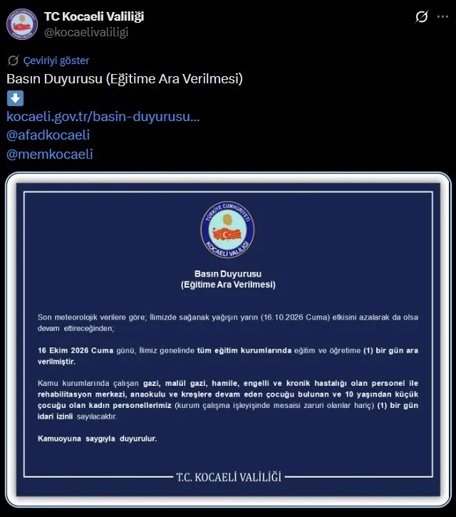 İstanbul, Sakarya ve Kocaeli'de okul tatili uzatıldı: 6 ilde eğitime ara! Motosikletlere trafik yasağı-7