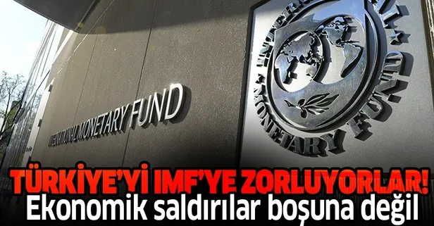 Türkiye'yi IMF ile anlaşmaya yönlendirmek istiyorlar