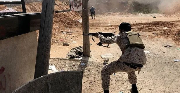 Son dakika: Libya’da darbeci Hafter milislerinin Mitiga Havalimanı’ına düzenlediği saldırıda 2 kişi öldü