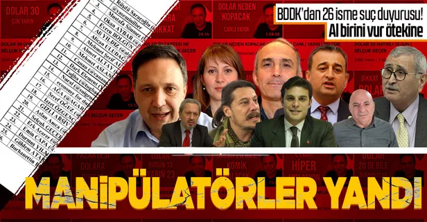 BDDK'dan 26 manipülatör hakkında suç duyurusu