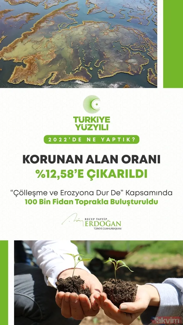 Başkan Erdoğan'dan yeni yıl mesajı! "Şimdi 2022'de ülkemize kazandırdıklarımızı milletimizle paylaşma vakti" İşte o projeler... - 17