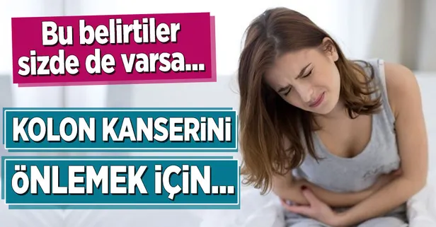 Kolon kanseri önlenebilir bir hastalıktır!
