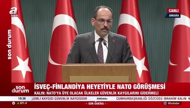 İsveç-Finlandiya heyetiyle NATO görüşmesi! Cumhurbaşkanlığı Sözcüsü İbrahim Kalın’dan görüşme sonrası önemli açıklamalar