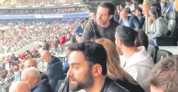 Sosyetik Hakan Sabancı, Alya ile Beşiktaş maçını özel locada izledi