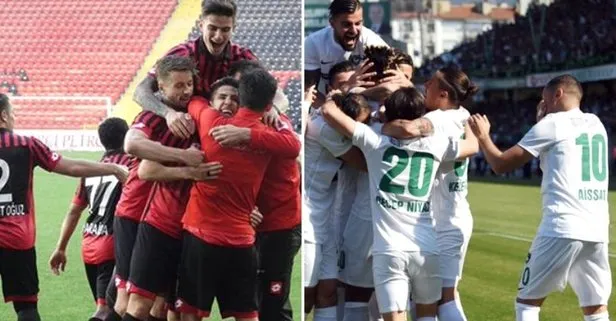 Gençlerbirliği ve Denizlispor Süper Lig’e çıktı