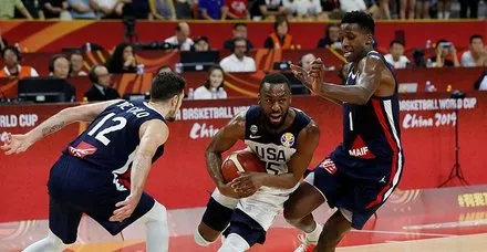 2019 FIBA Dünya Kupası'nda büyük sürpriz! Fransa, ABD'yi 89-79 mağlup etti