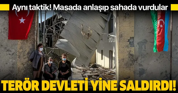Ermenistan insanı ateşkesi bir kez daha ihlal etti!