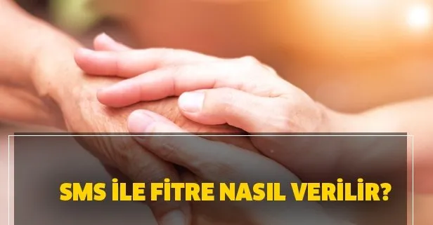 SMS ile fitre nasıl verilir? Kızılay fitre SMS verme! Fitre kimlere verilmez?