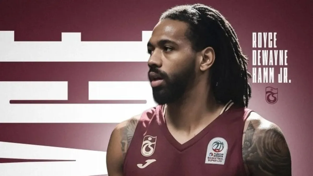 Royce Dewayne Hamm Jr. Trabzonspor'da