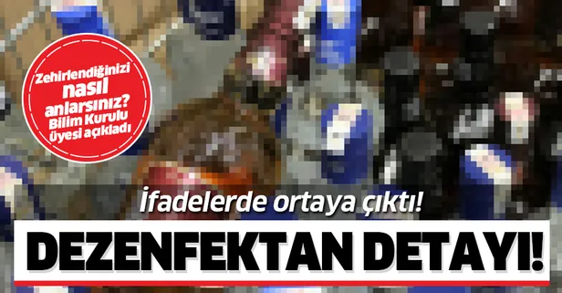 Sahte içkide dezenfektan detayı! Bilim Kurulu üyesi açıkladı! İşte zehirlenme belirtileri