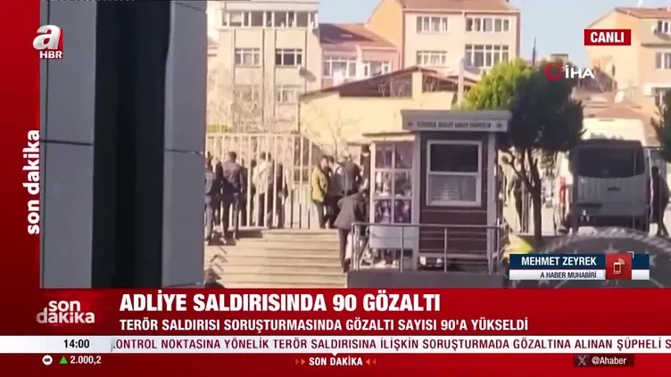 ▶️ Adliye saldırısında 90 gözaltı! ⚖️