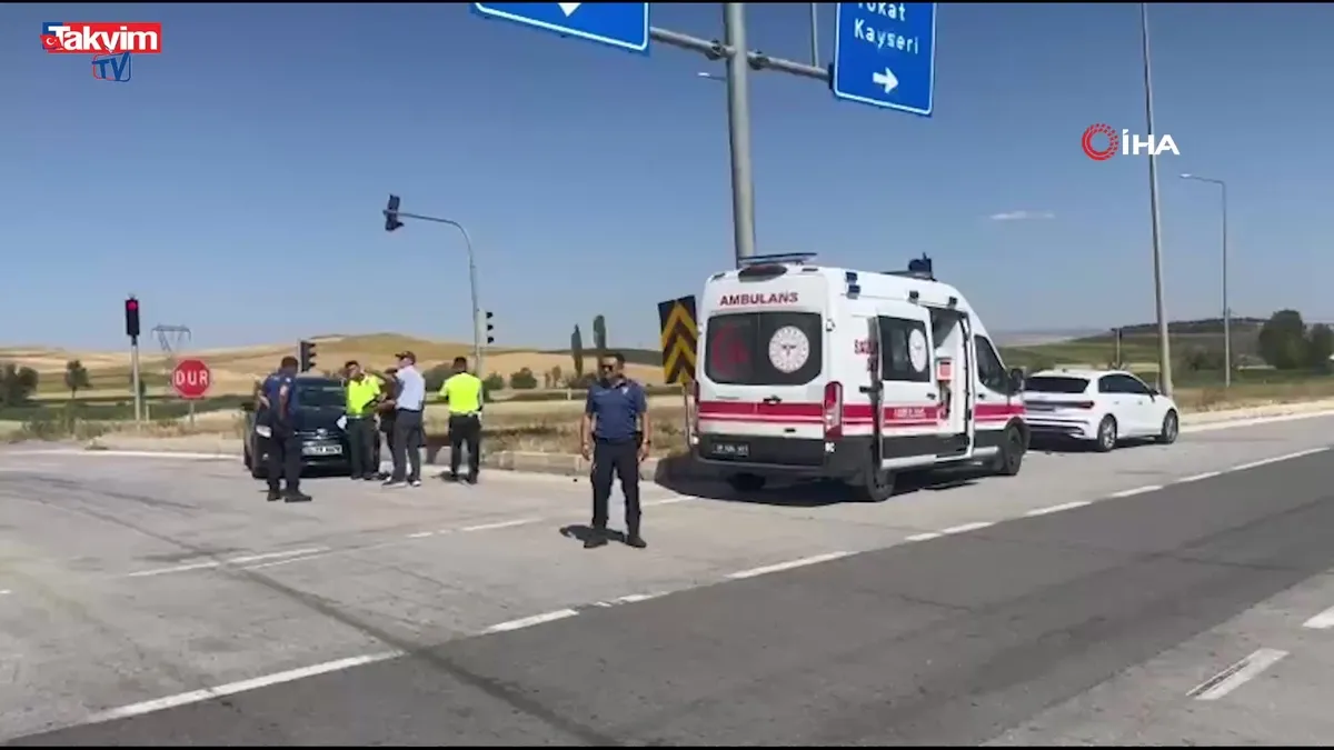 Çorum’da kafa kafaya kaza: 4 yaralı