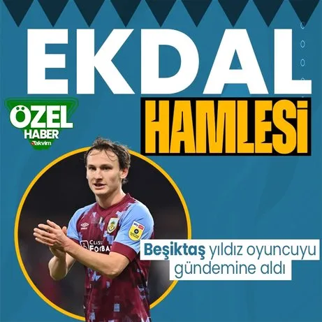 Transfer çalışmaları titizlikle sürüyor! Beşiktaş, Burnley’in İsveçli stoperi Hjalmar Ekdal’ı listesine ekledi