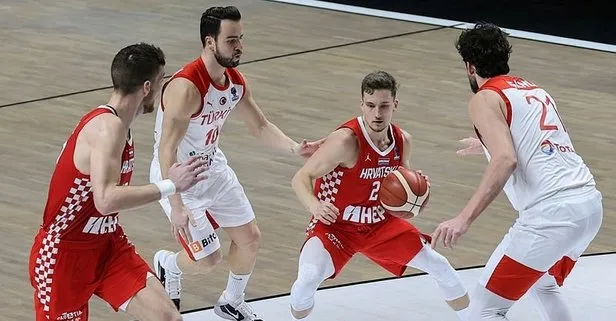 12 Dev Adam Hırvatistan’ı devirdi! A Milli Basketbol Takımı 84-78 Hırvatistan MAÇ SONU ÖZET