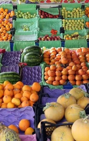 Yaş sebze-meyvede birincilik Mersin’in