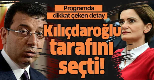 Kılıçdaroğlu, İmamoğlu ve Kaftancıoğlu savaşında tarafını seçti!