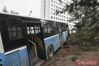 Ankara’da halk otobüsü şoförünün dikkati muhtemel faciayı önledi: Çok şükür kimsenin burnu kanamadan kurtardık