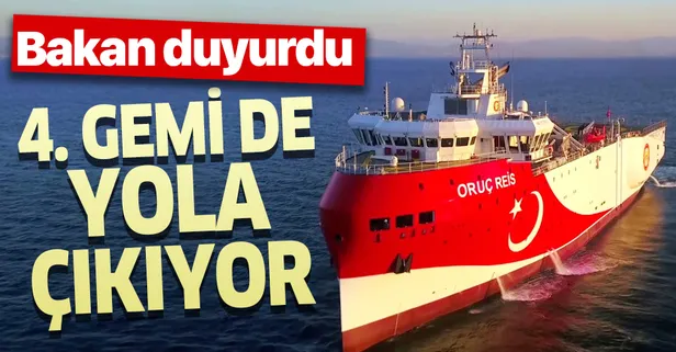 Son dakika: Bakan duyurdu! 4. Araştırma Gemisi yola çıkıyor