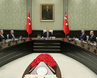 Milli Güvenlik Kurulu, Erdoğan başkanlığında toplandı