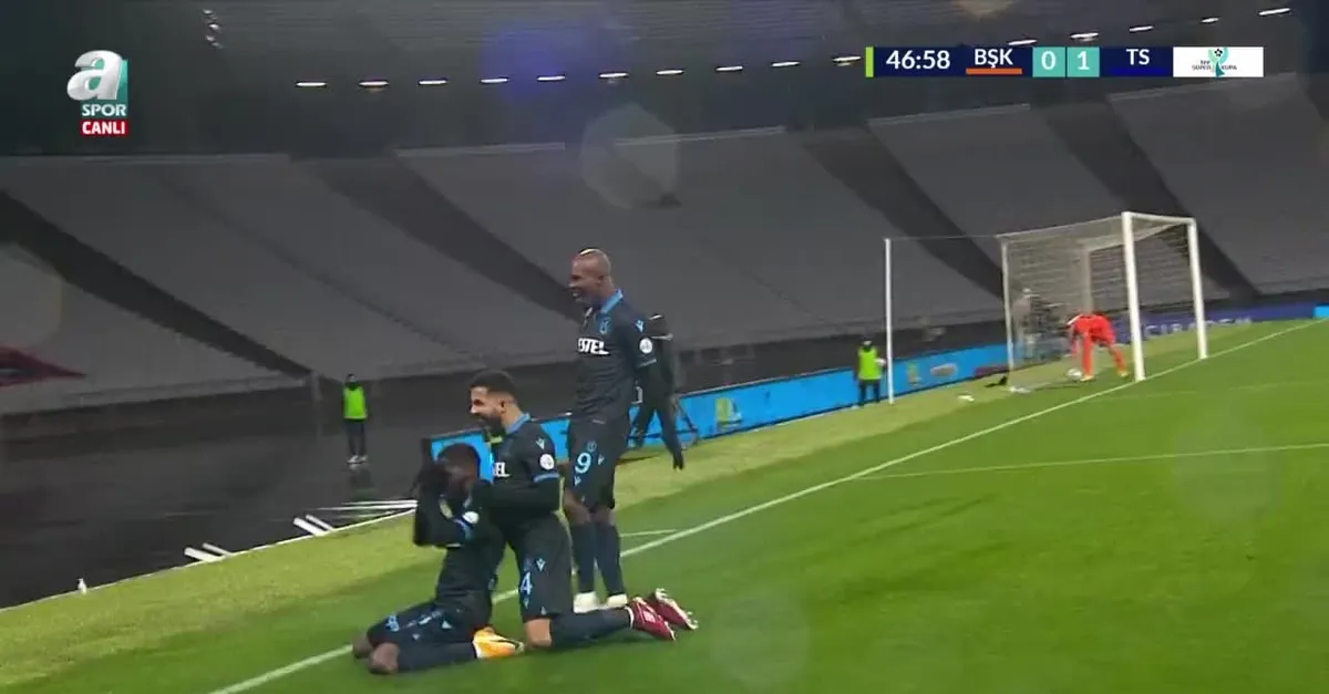 GOL | Başakşehir 0-1 Trabzonspor | TFF SÜPER KUPA