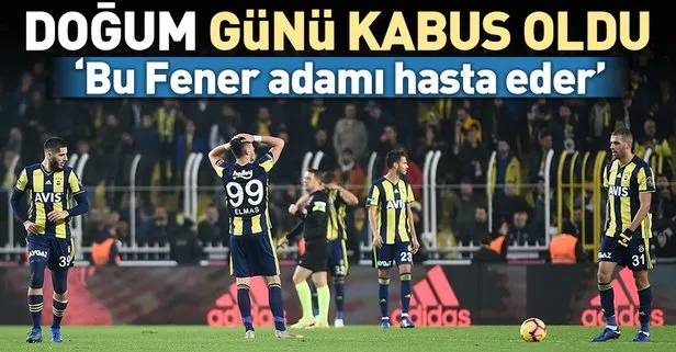 Ersun Yanal doğum gününde hüsran yaşadı  Fenerbahçe 2 - 2 B.B. Erzurumspor