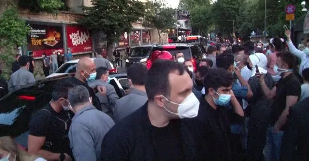 Çengelköy’de vatandaşlardan Başkan Erdoğan’a sevgi gösterisi