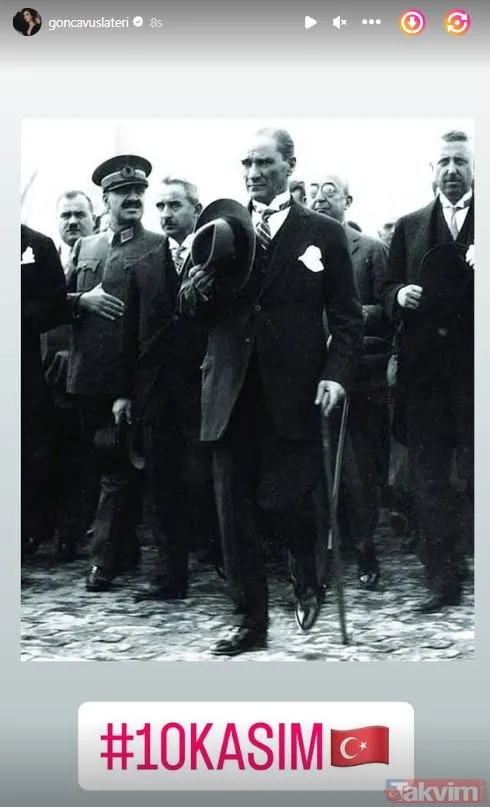 Ünlüler 10 Kasım’da Mustafa Kemal Atatürk'ü böyle andı: 85 yıl önce sadece bedenini toprağa koyduk! Müge Anlı, Esra Erol, Seda Sayan... - 30