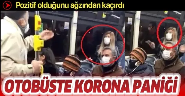 Ankara’da belediye otobüsünde ’koronavirüs’ paniği! Testim pozitif dedi ortalık karıştı