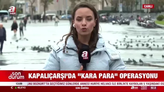 Kapalıçarşı'da kara para operasyonu