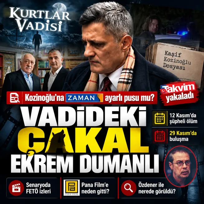 Kozinoğluna ZAMAN ayarlı Pusu! Vadideki çakal Ekrem Dumanlı çıktı: Pana Filme neden gitti, Bahadır Özdener ile nerede görüldü?